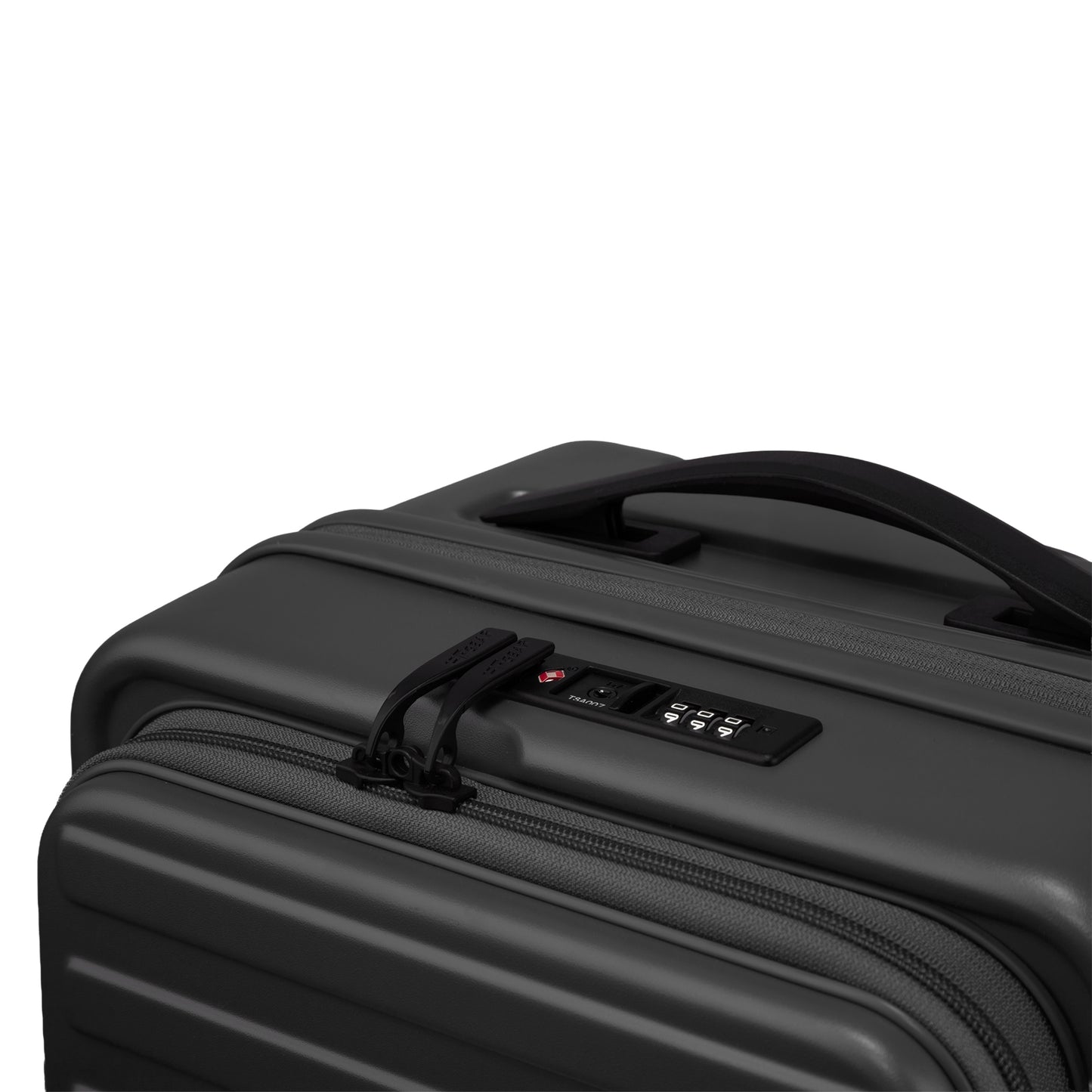 Windsor Steel Grey 56 cms Small Front Opening Trunk-Style Cabin Strolley with Laptop & Tablet Sleeves & Expander