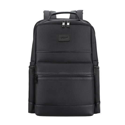 Varello 23L Black Tech Laptop Backpack