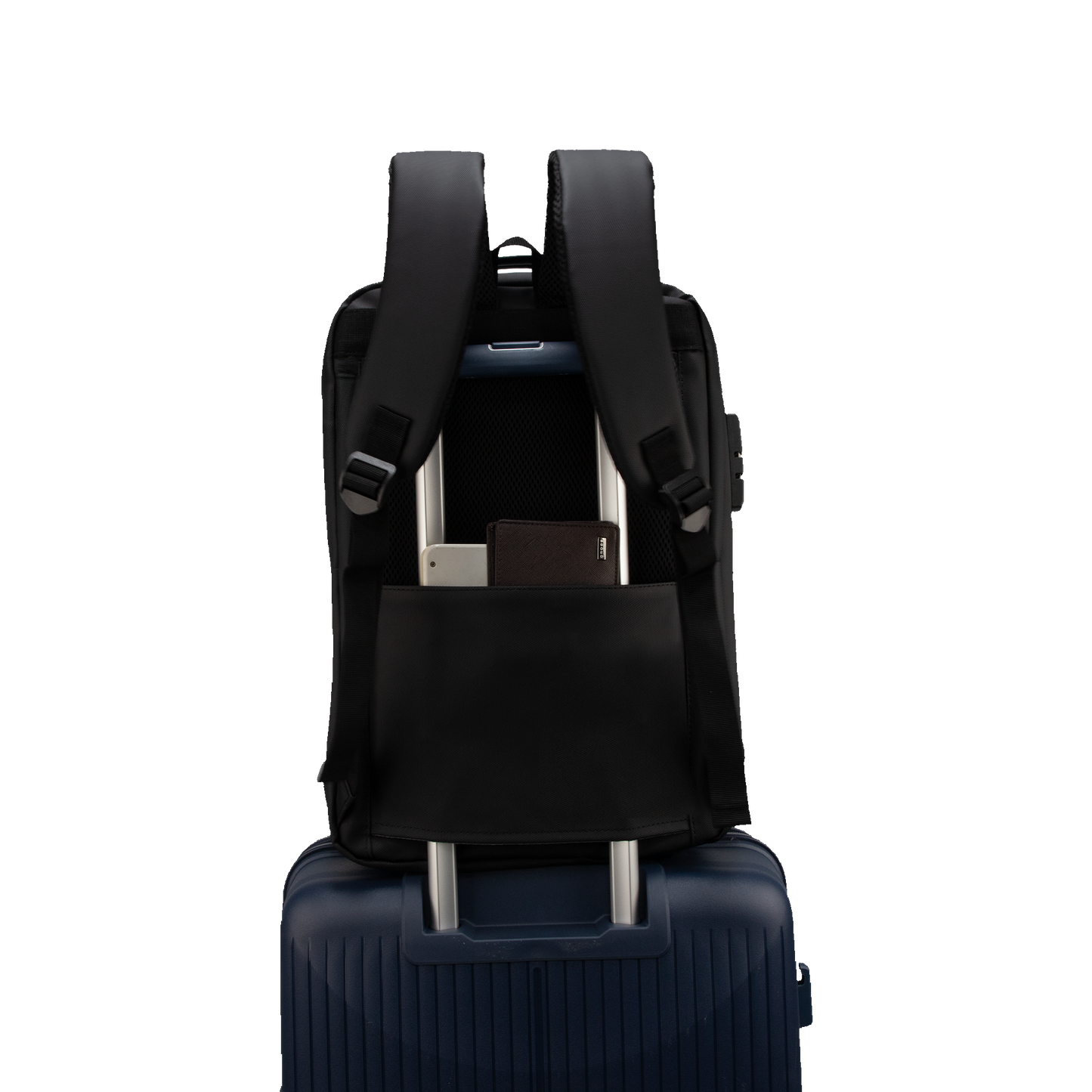 Phoenyx 24L Black Laptop Backpack