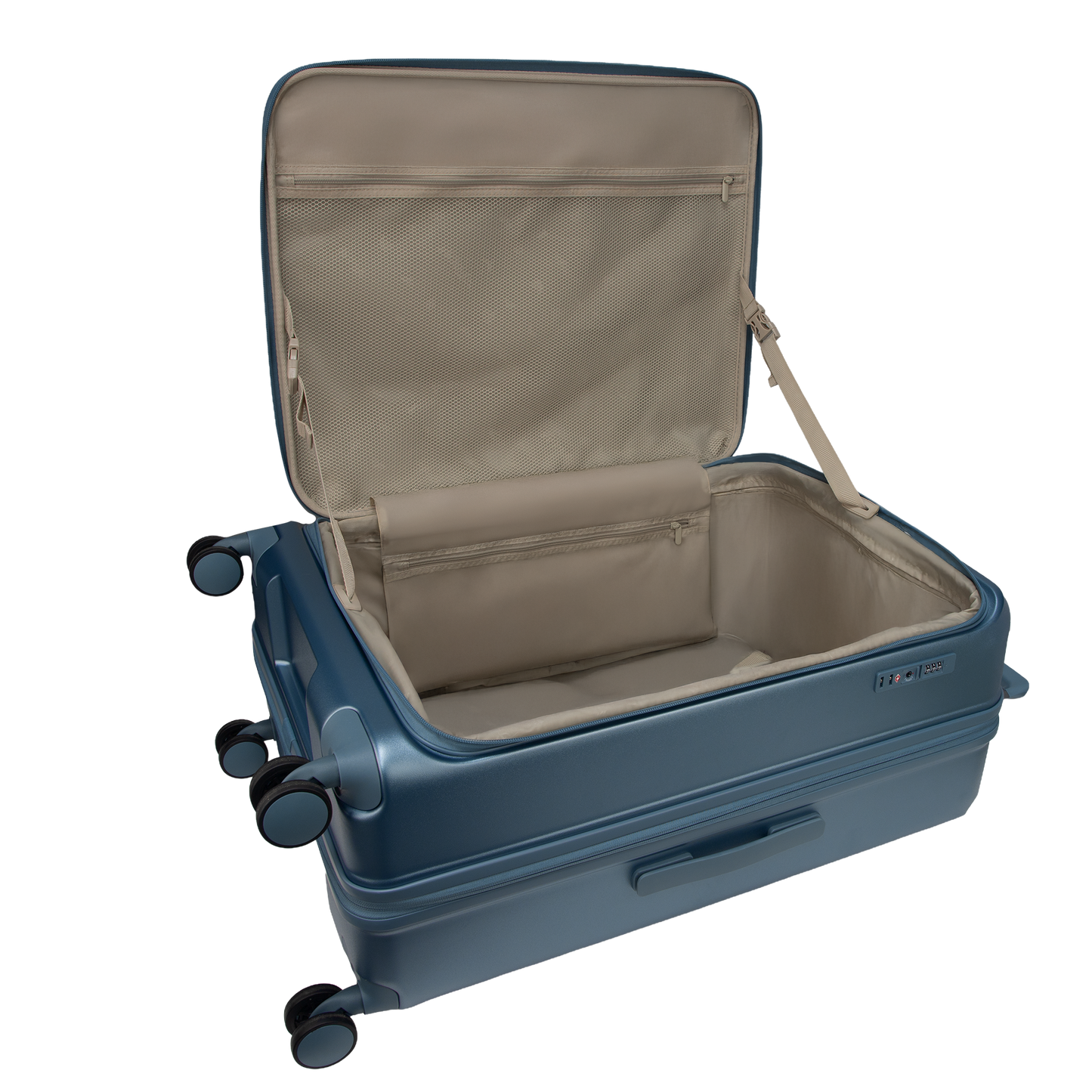 Valencia Large Pearl Blue 75 cms Front-Opening Strolley