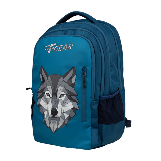 Tobari Aqua Blue 38L School Backpack