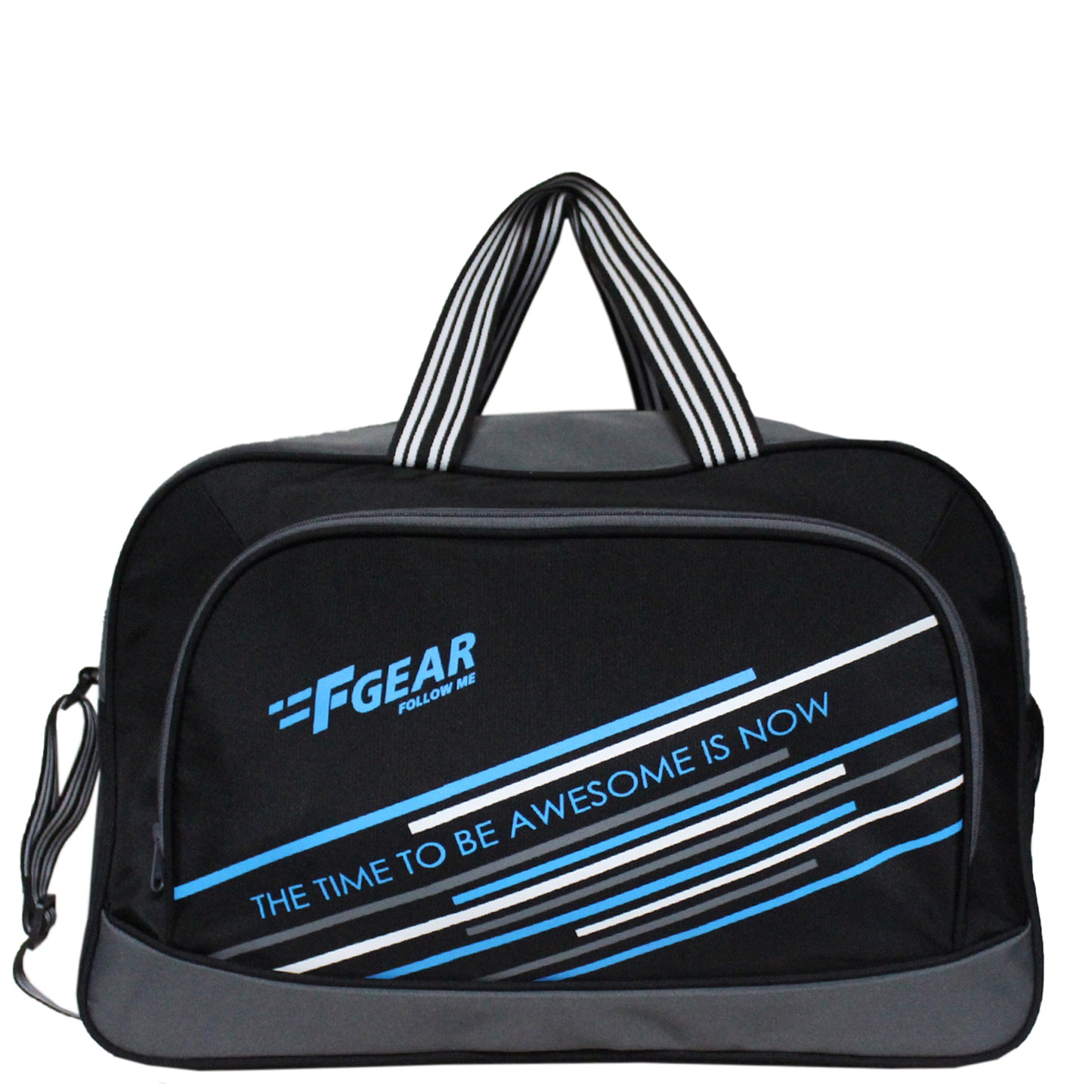 Nelson 40L Black Duffel Bag