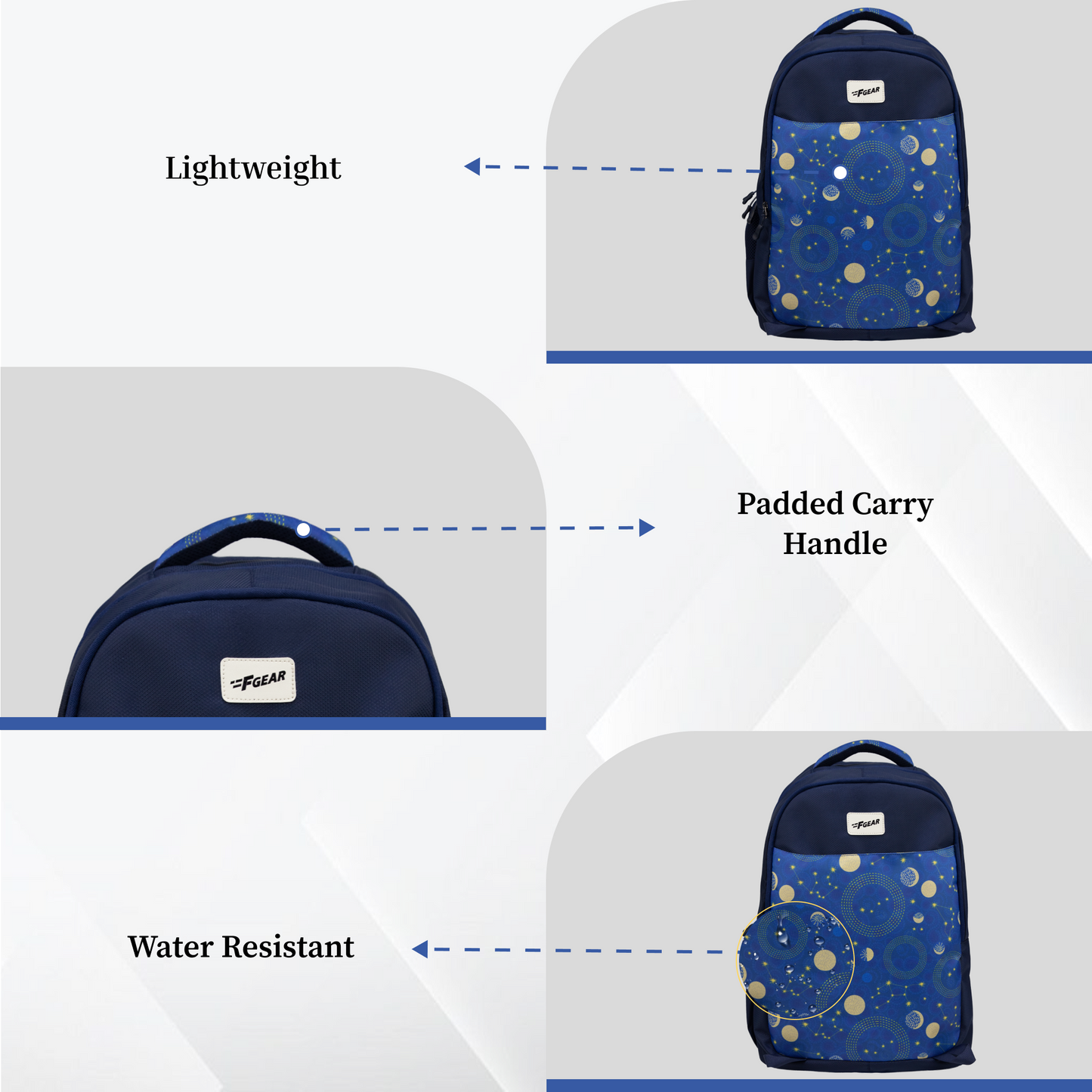 Ryto 35L Navy Blue Backpack