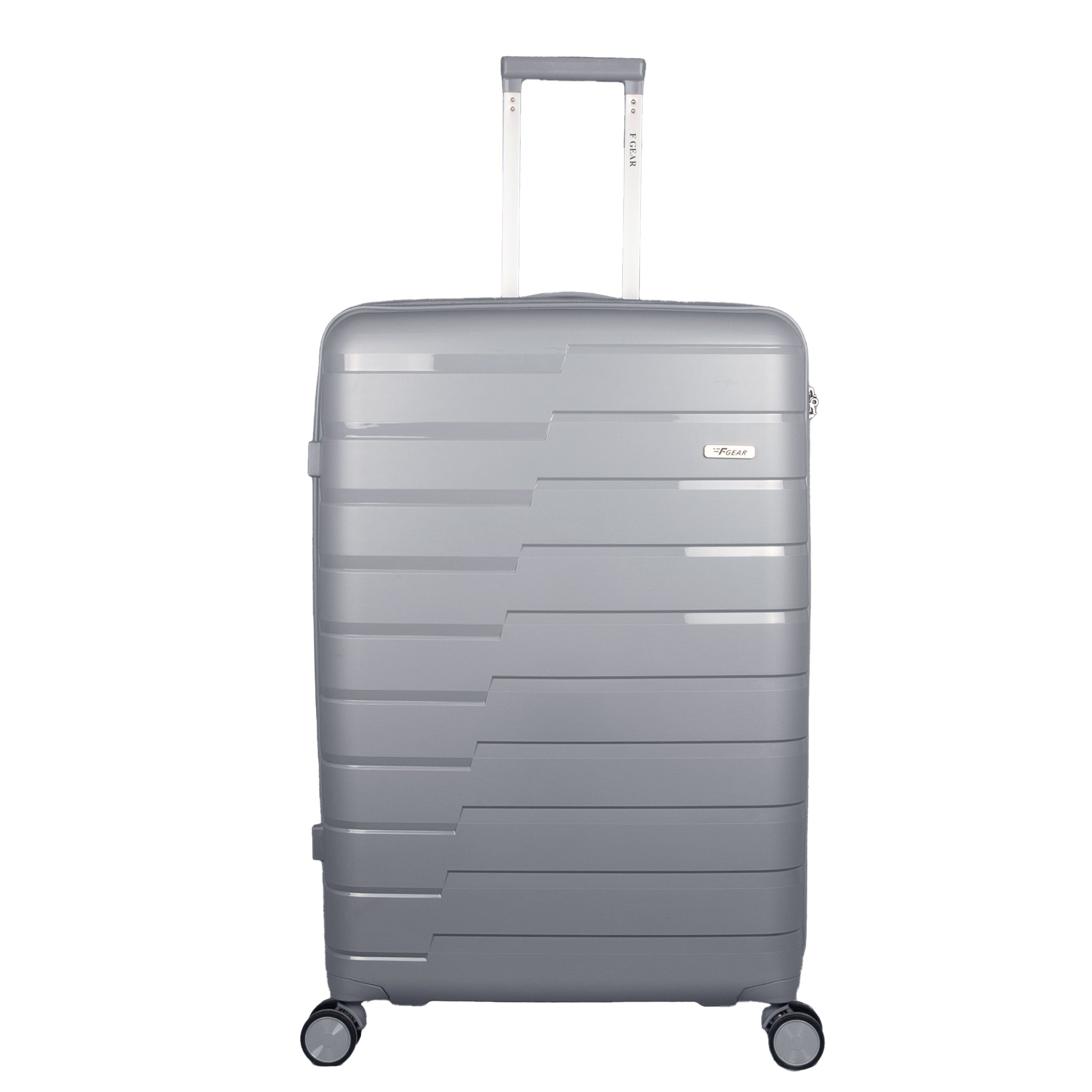 PPS27 28 Light Grey Expandable Large Check in Suitcase F Gear.in