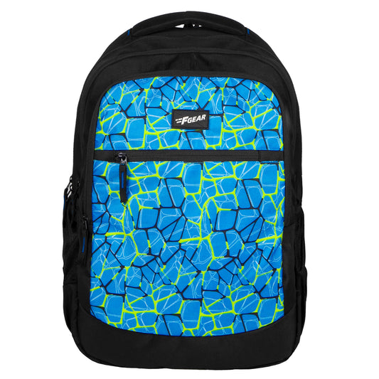 Brocken 34L Blue Nested Backpack with raincover