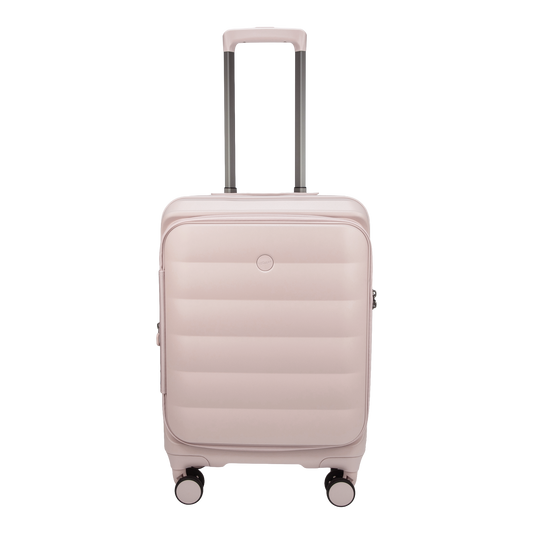 Valencia Small Silk Rose 54 cms Front-Opening Cabin Strolley