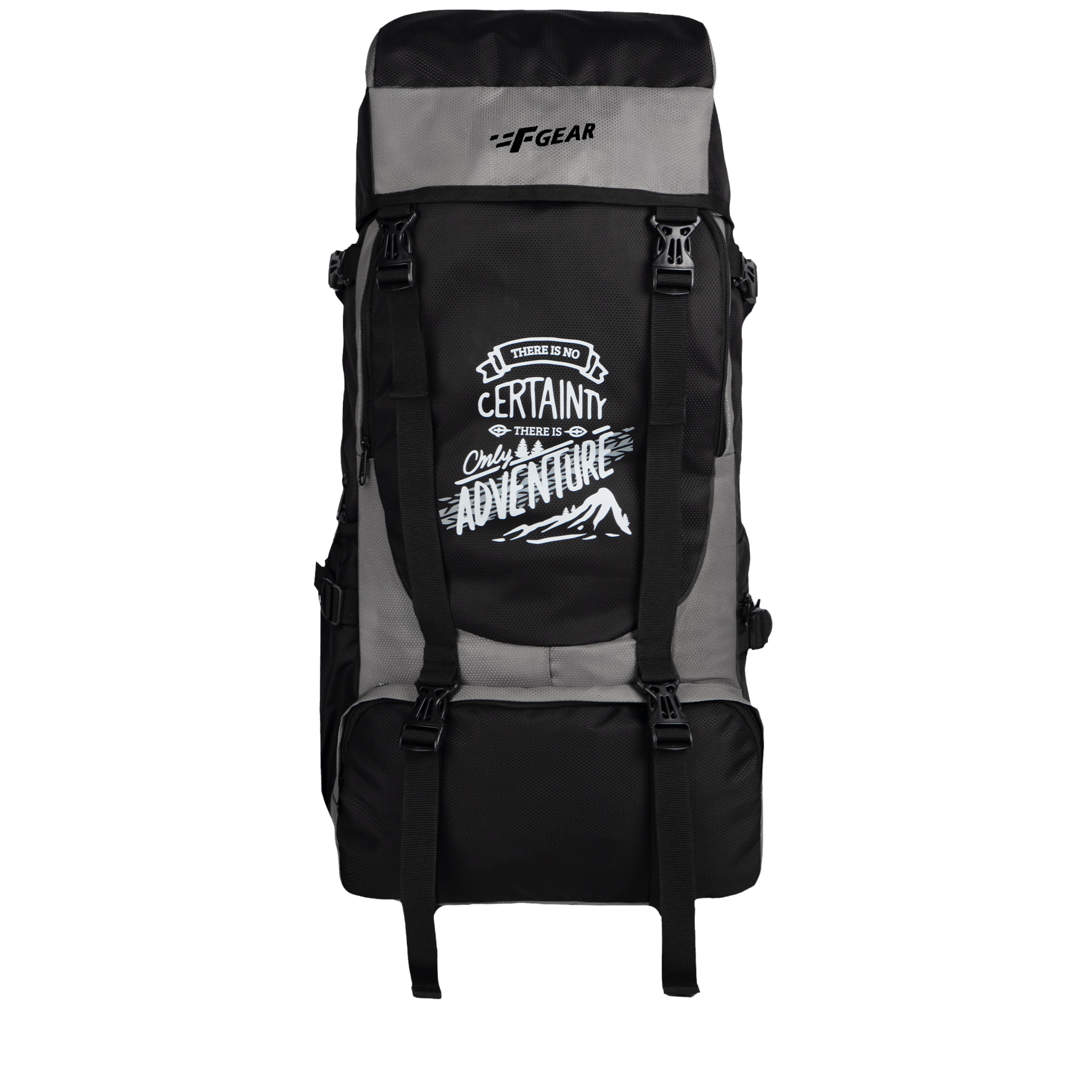 Ridge 32L Black Rucksack
 –  FGEAR.in