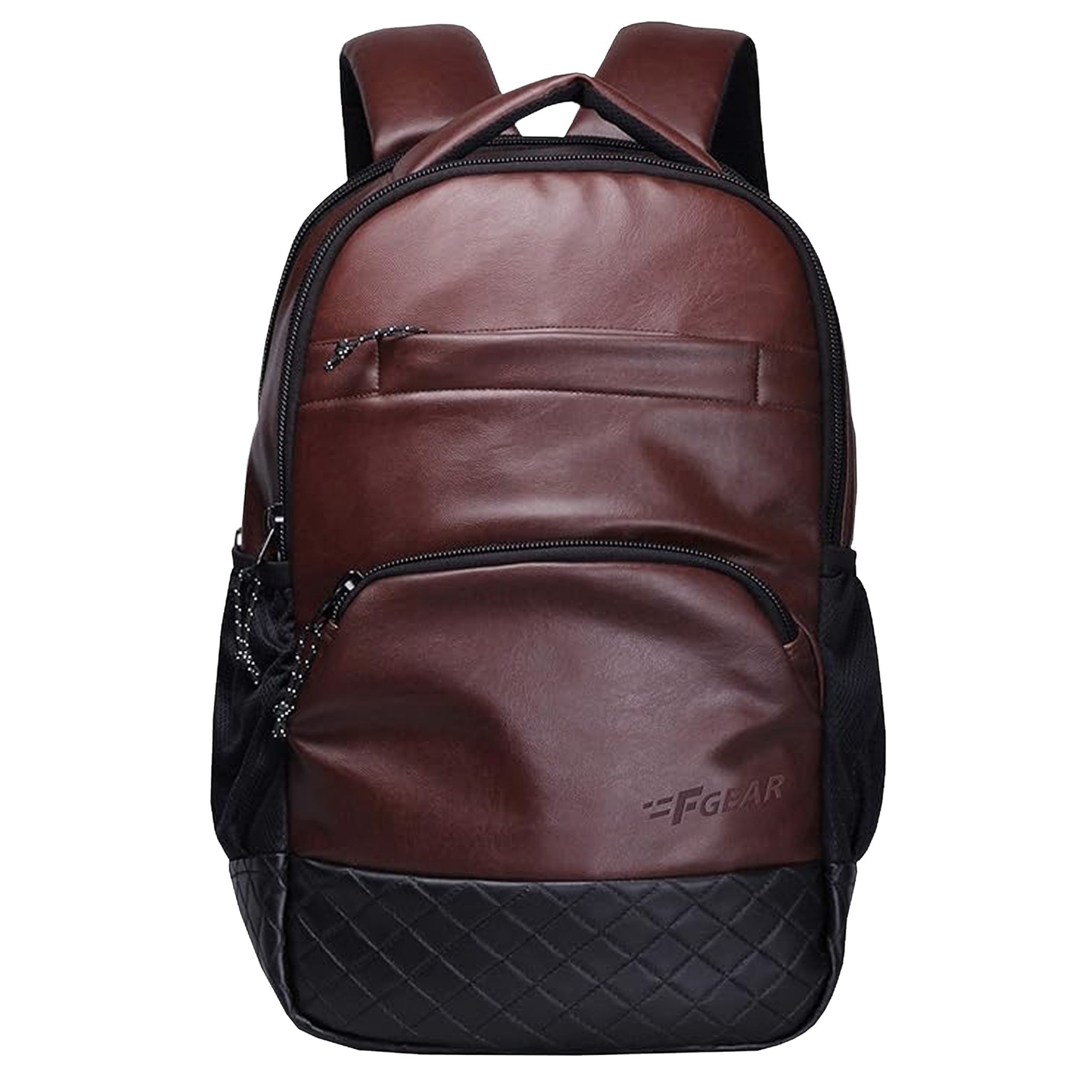 f gear backpack Luxur 25L Brown Laptop Backpack – FGEAR.in