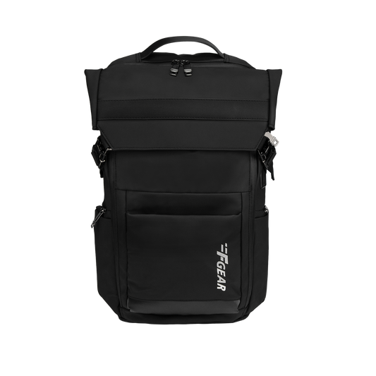Oslo 27L Black Laptop Backpack