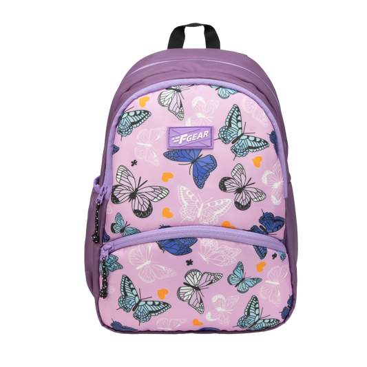 Brio 13L Purple Butterfly Kids Backpack
