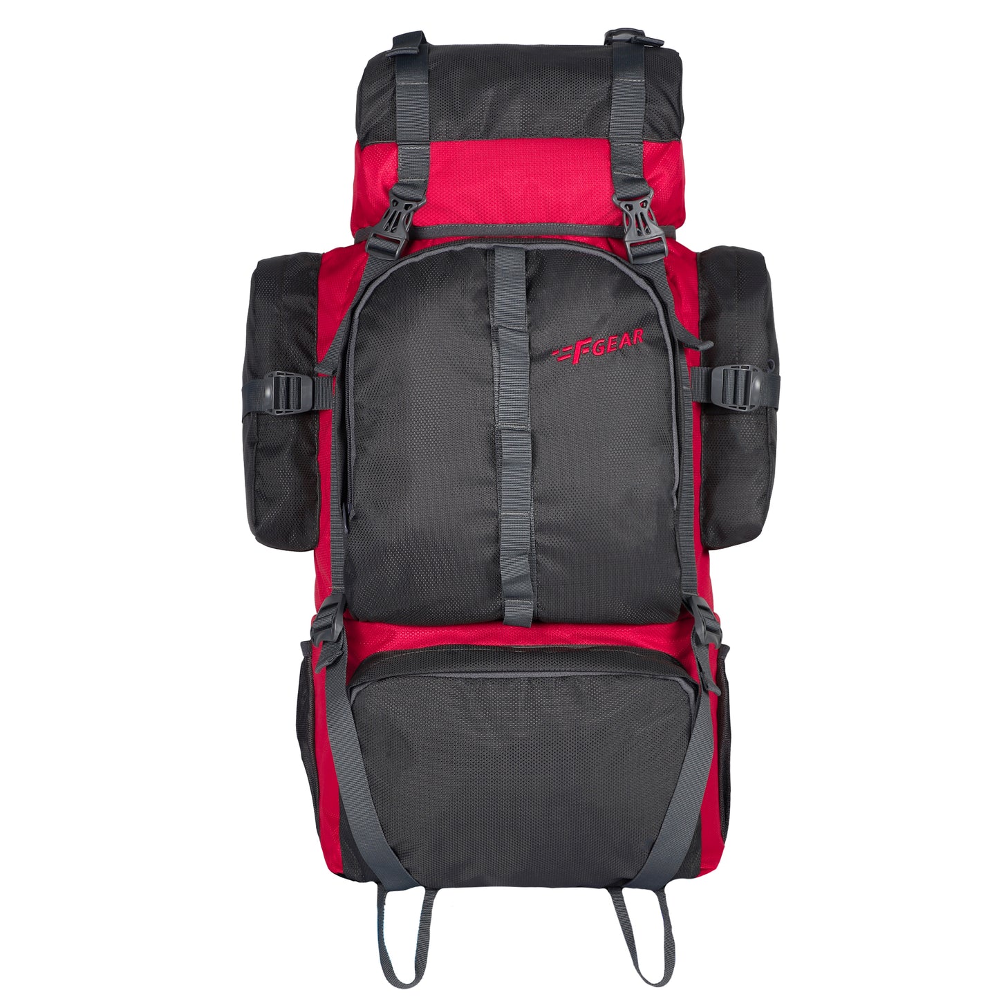 Otto 58L Grey Red Rucksack