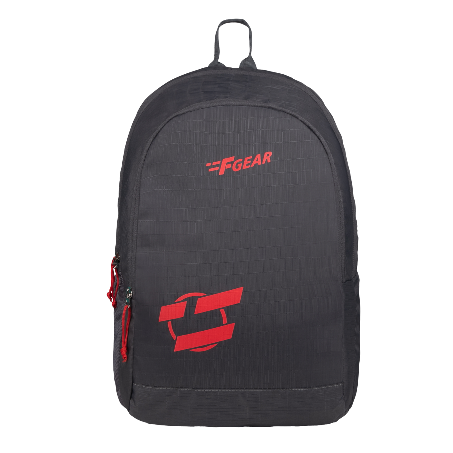 Castle Linen  22L Dk Grey Red Backpack