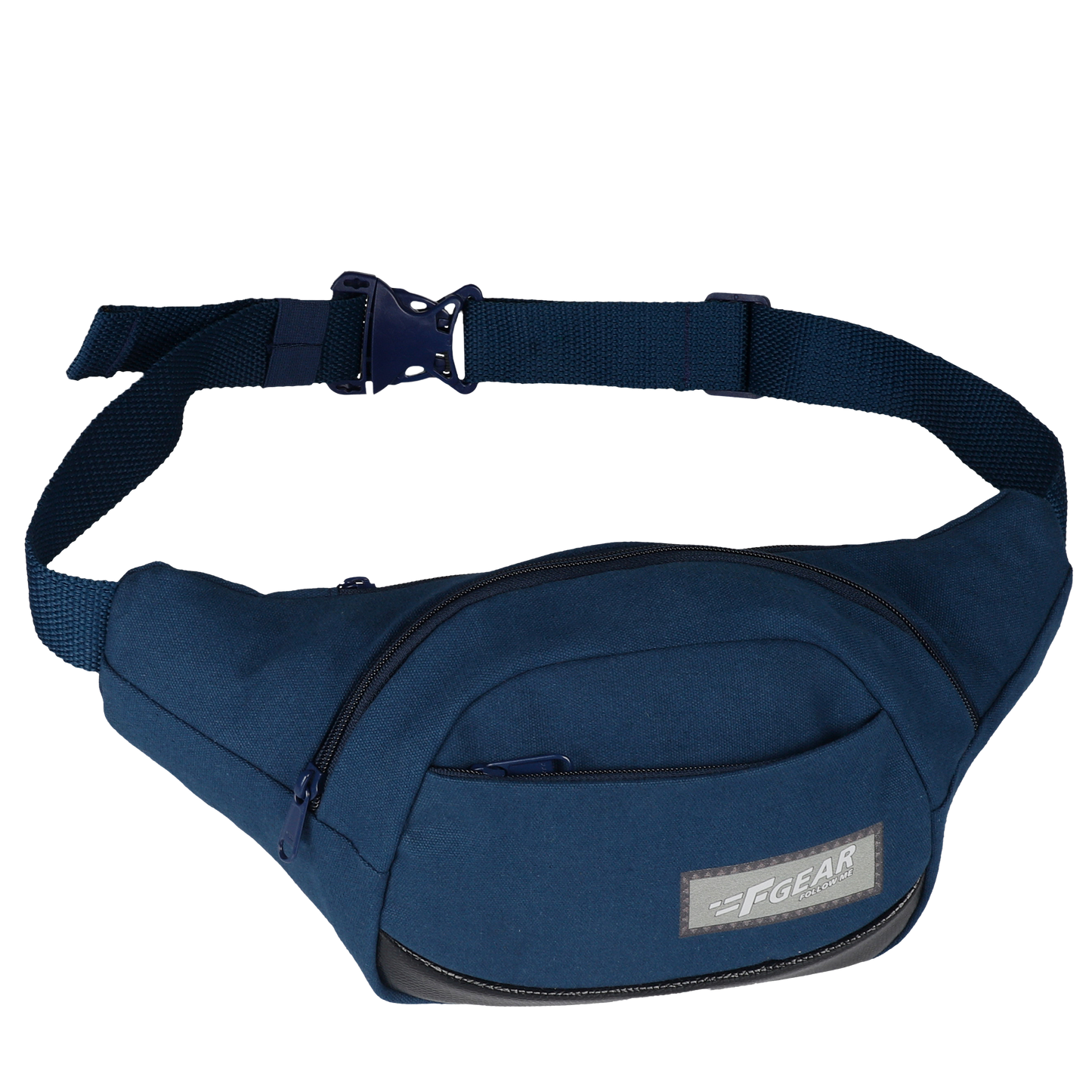 Touche Navy Canvas 4L Waist Pouch
