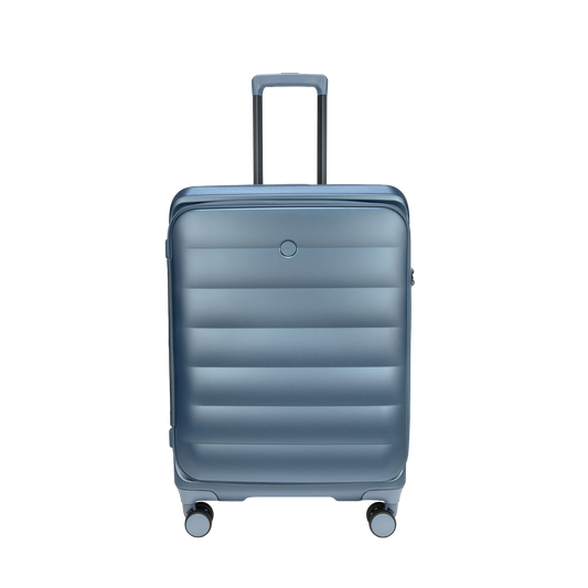 Valencia Medium Pearl Blue 65 cms Front-Opening Strolley