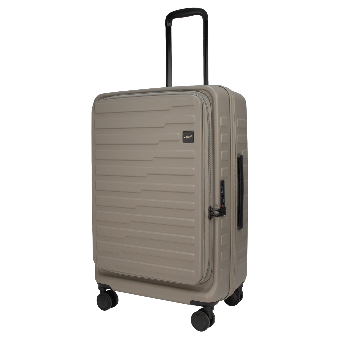 Sedona Medium Taupe 67 cms Front-Opening Strolley