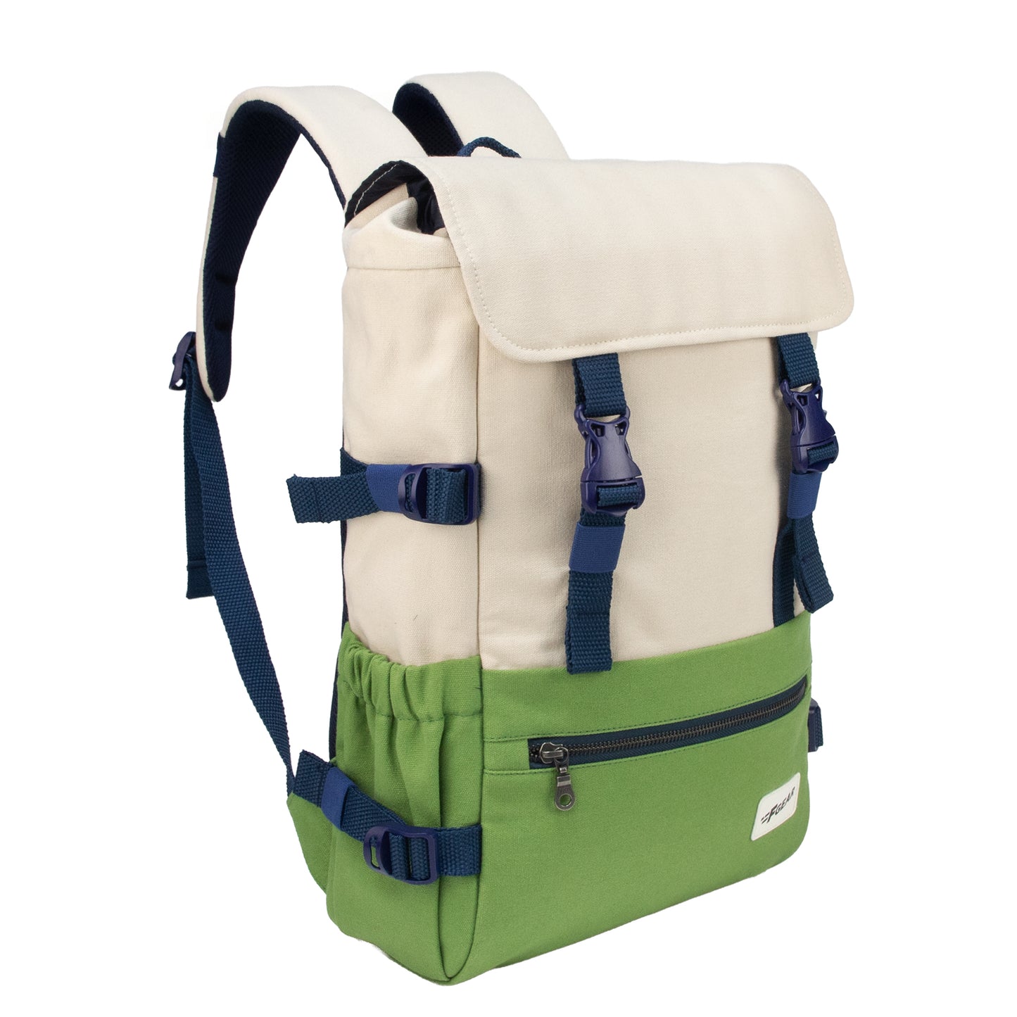 Canyon 18L Mint Green White Beige Laptop Backpack