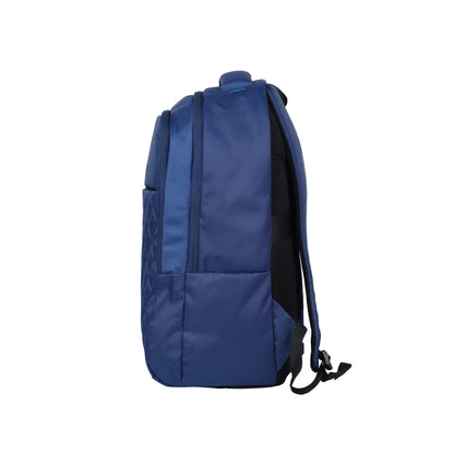 Coach 26L Navy Laptop Backpack with Rain Cover