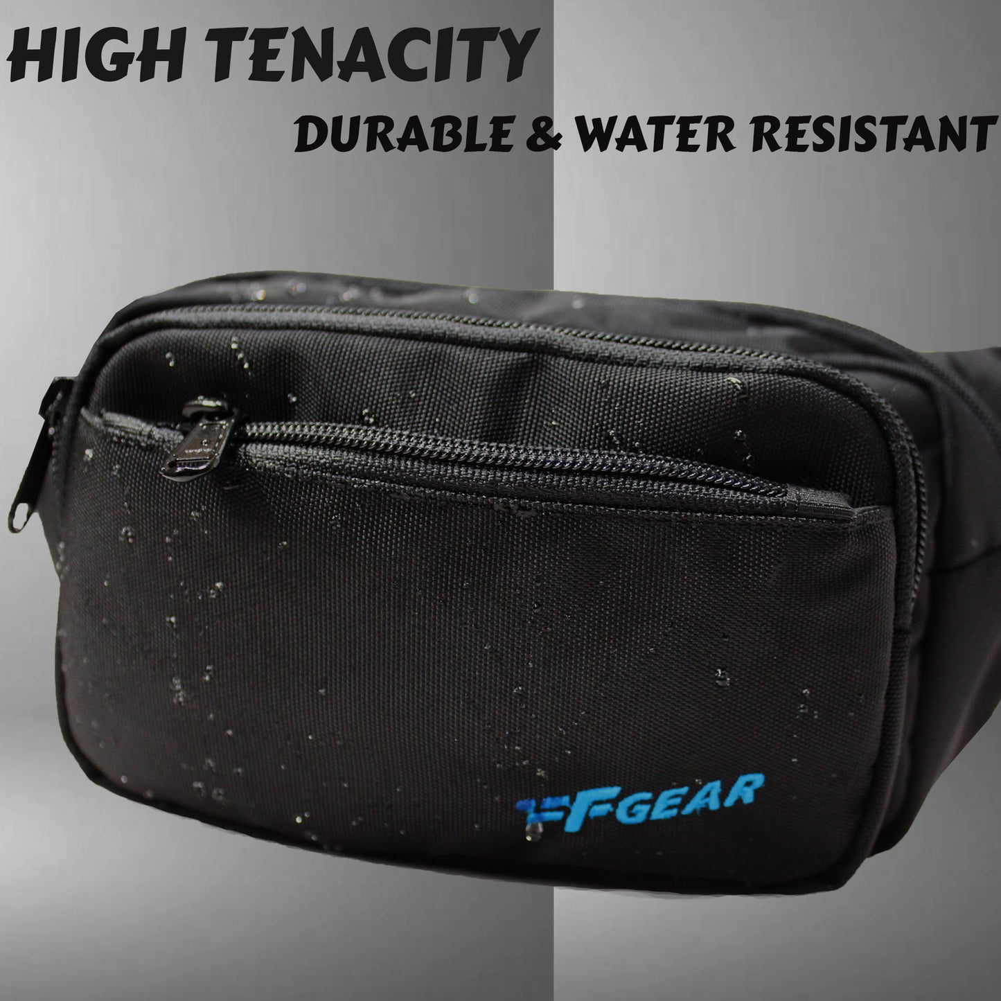Miles Guc Black Waist Bag