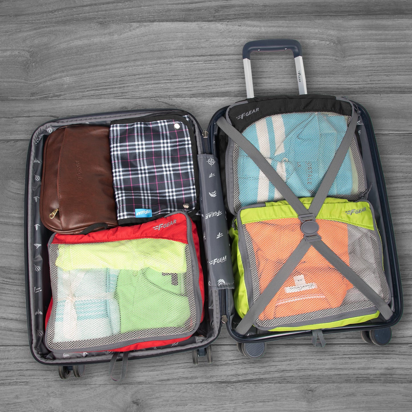 Organizy Medium Red Travel Packing Cube