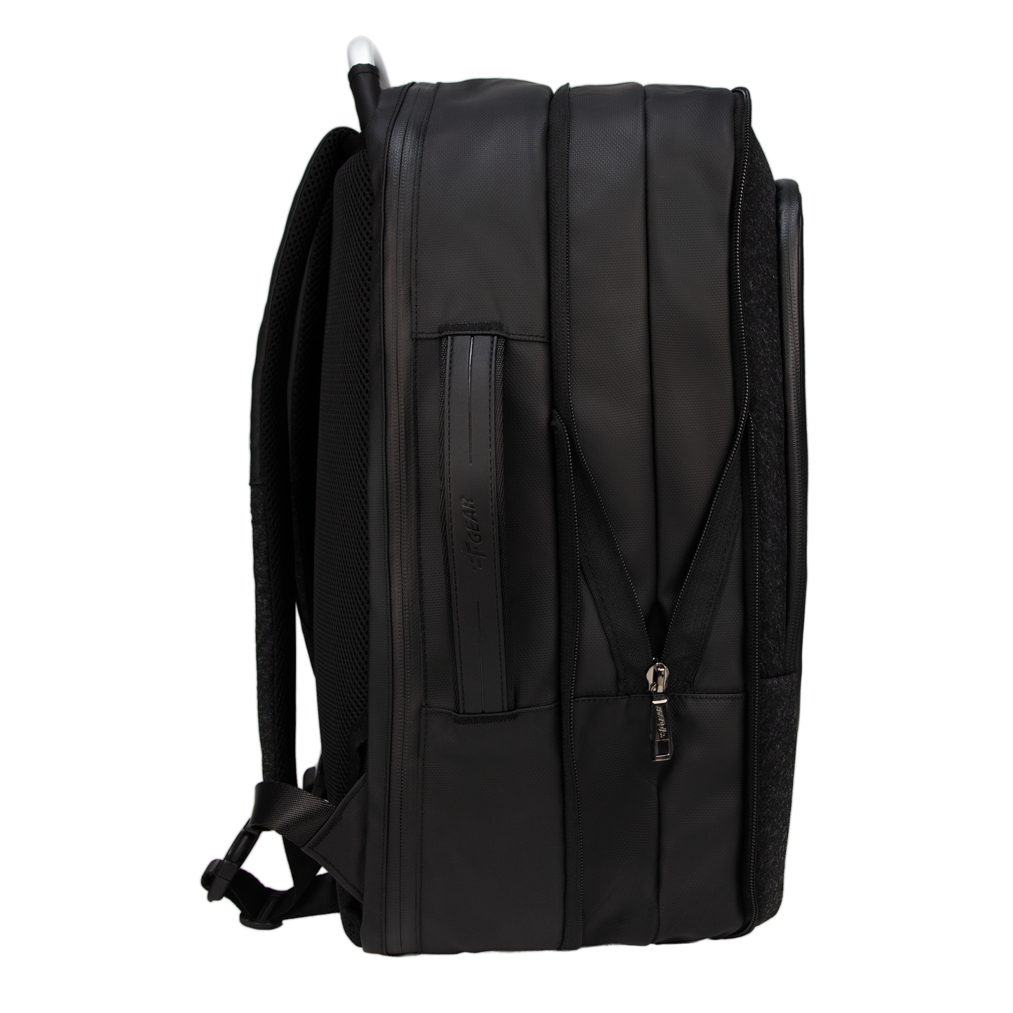 Lucerne 41L Black Tech Laptop Backpack