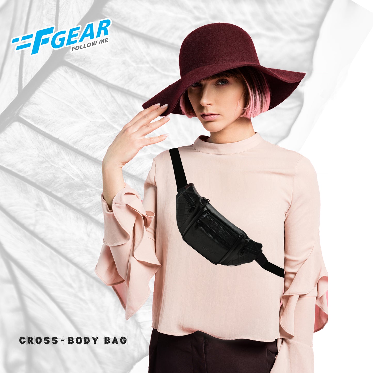 Czar Black Waist Bag