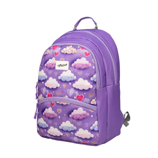 Brio L 17L Dreamy Clouds Lavender Backpack