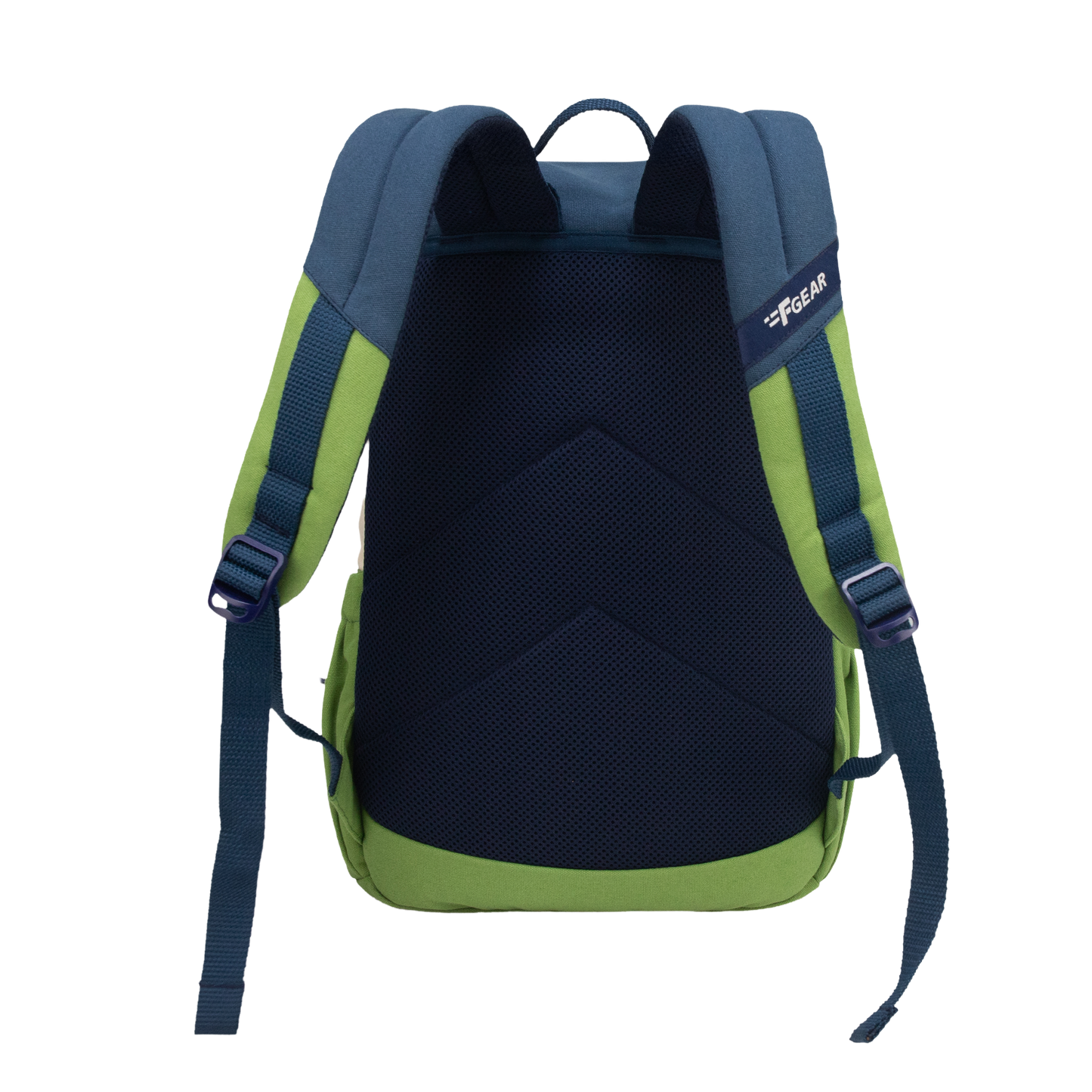 Dune 18L Navy Beige Mint Canvas Laptop Backpack