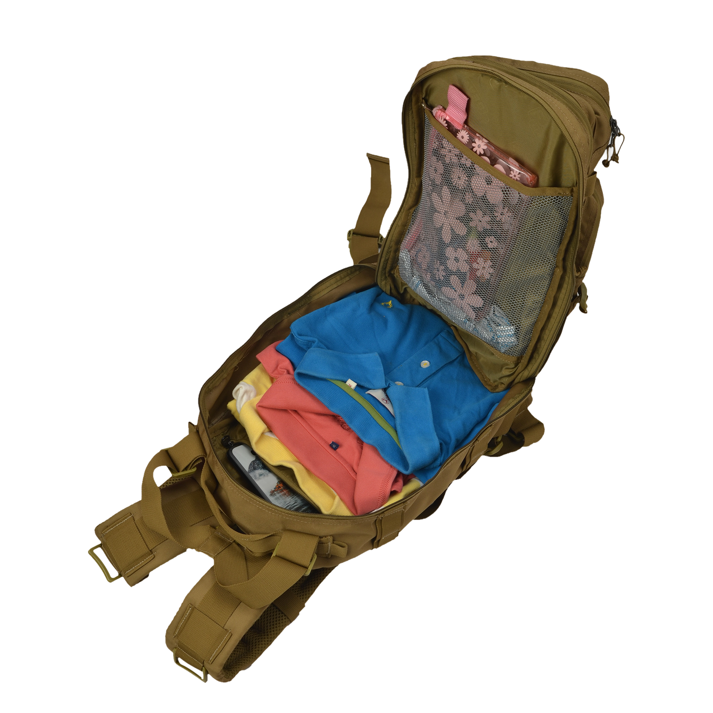 Military Tactical 29L Khaki Rucksack