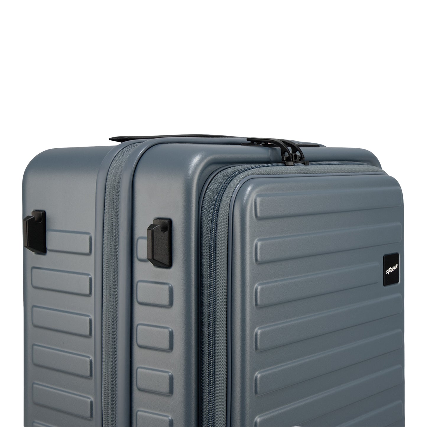 Windsor Stone Blue 56 cms Small Front Opening Trunk-Style Cabin Strolley with Laptop & Tablet Sleeves & Expander