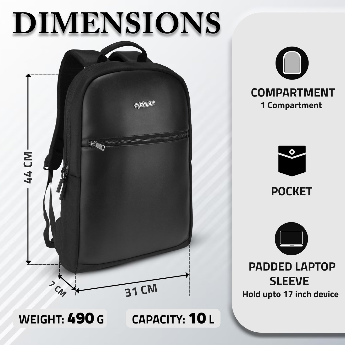 Yoko 10L Laptop Backpack
