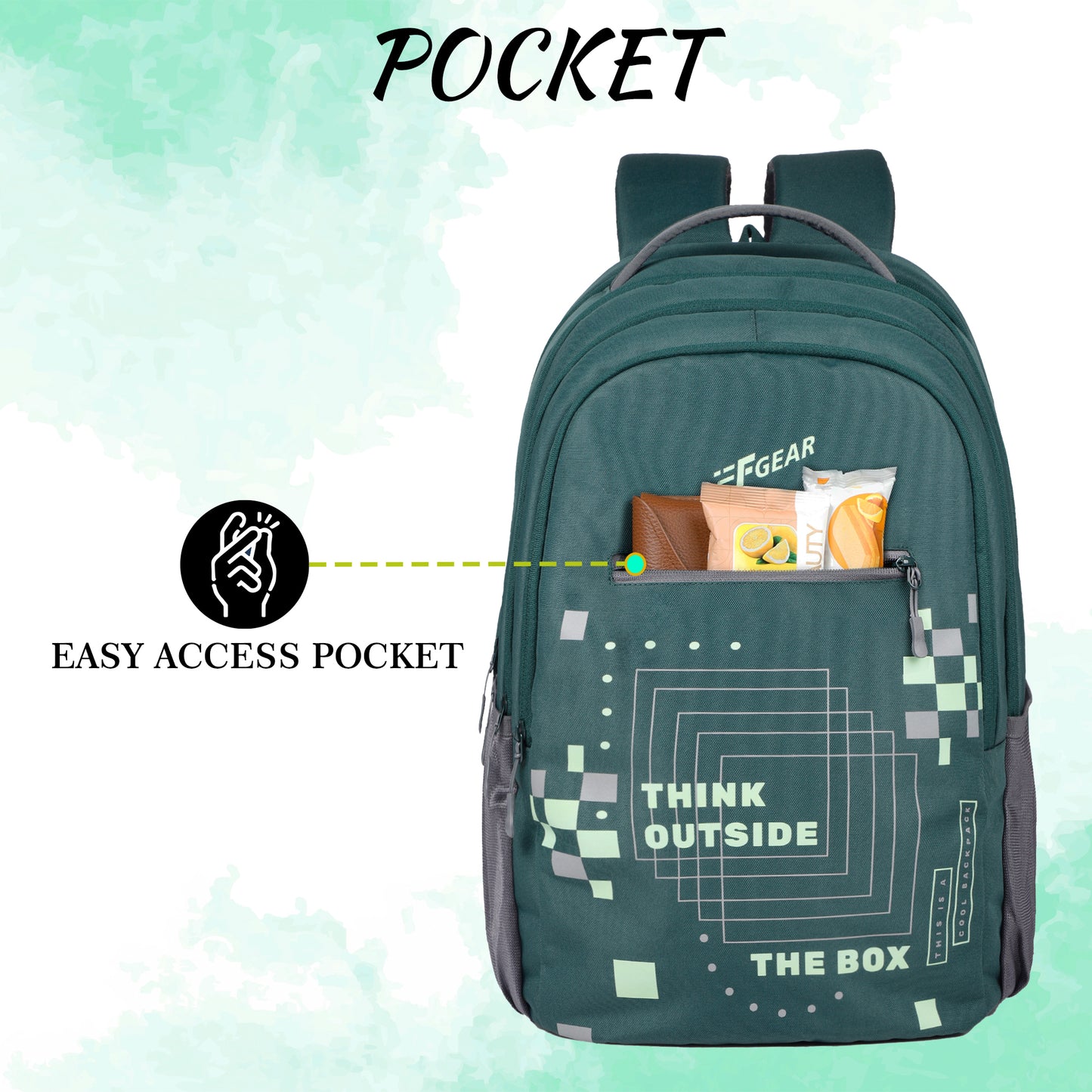 Think 37L Spruce Green Backpack