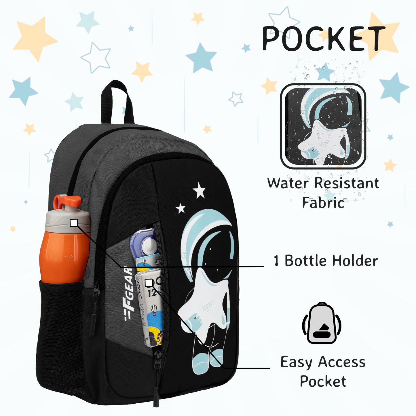 Spacewalker 21L Dark Grey Backpack