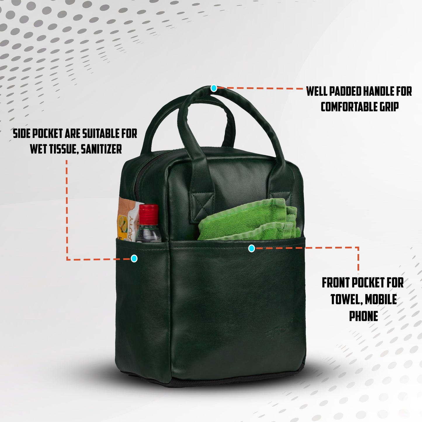 Modish 11L Olive Green Lunch Bag