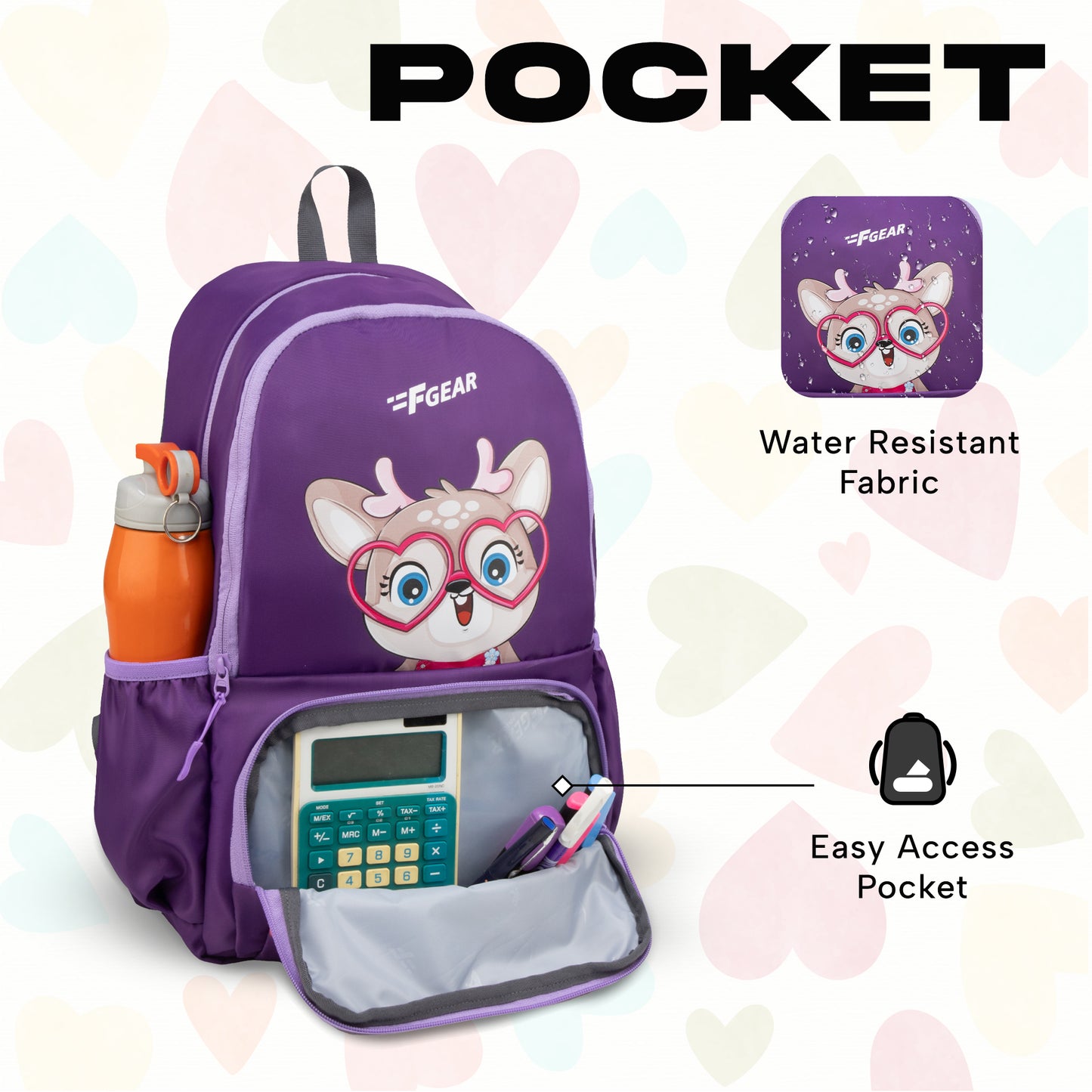 Little Magic 22L Dark Purple Backpack