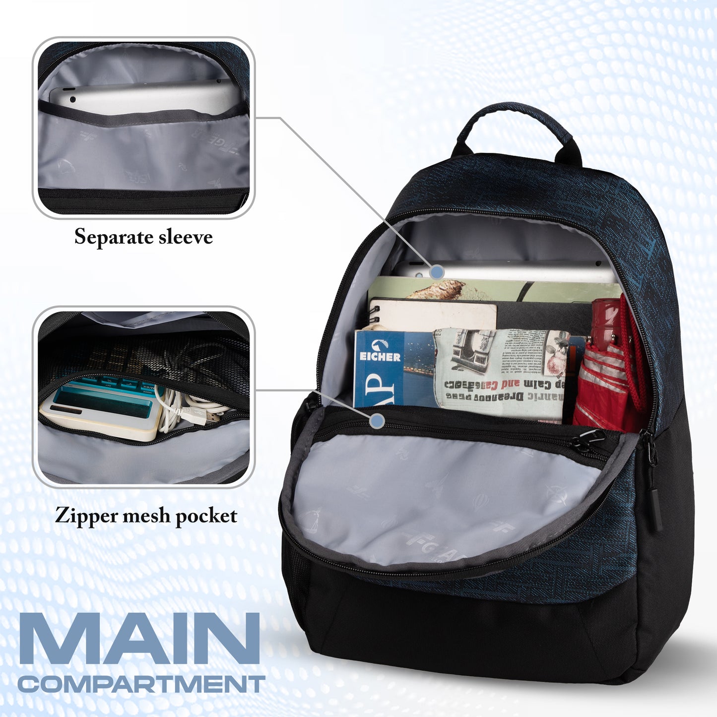 Noxe 10L Blue Backpack