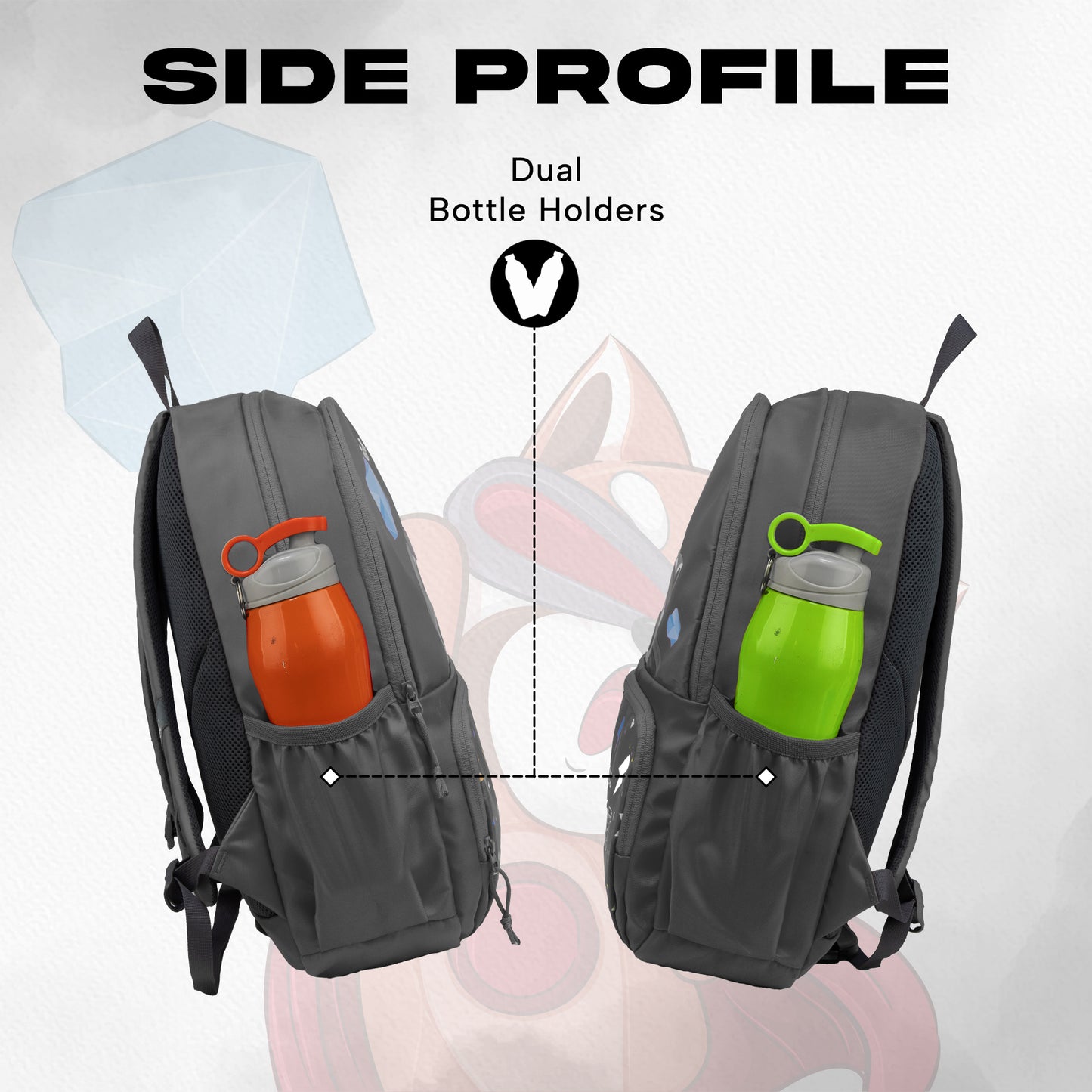 Little Heroes 22L Grey Backpack