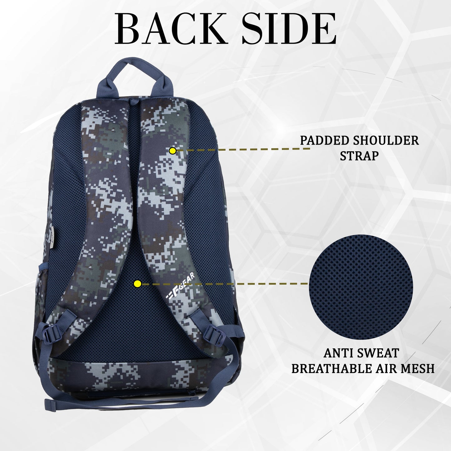 Military Raider 30L Marpat Navy Digital Camo Backpack with Rain Cover