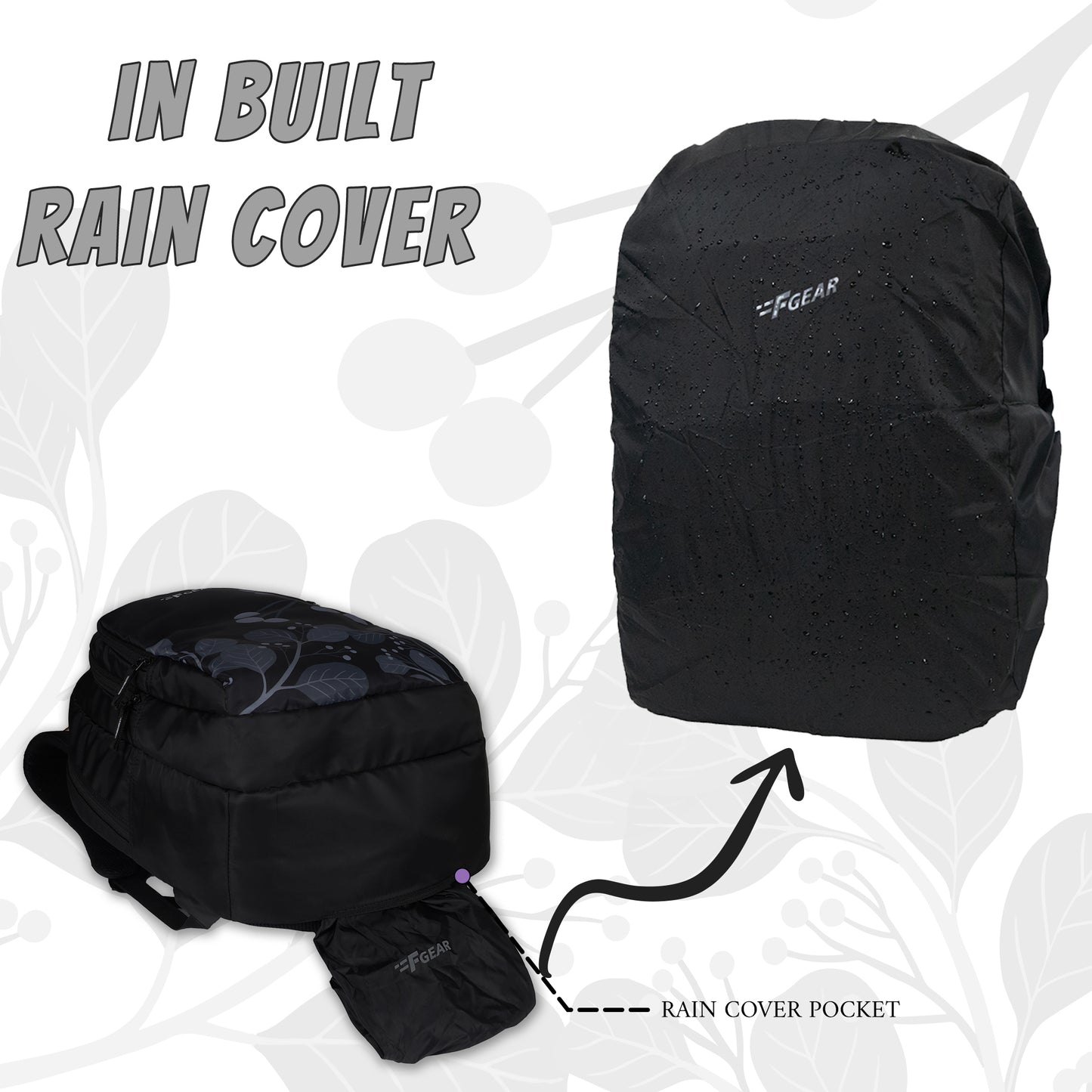 J7747 Century Black 27L Laptop with Raincover