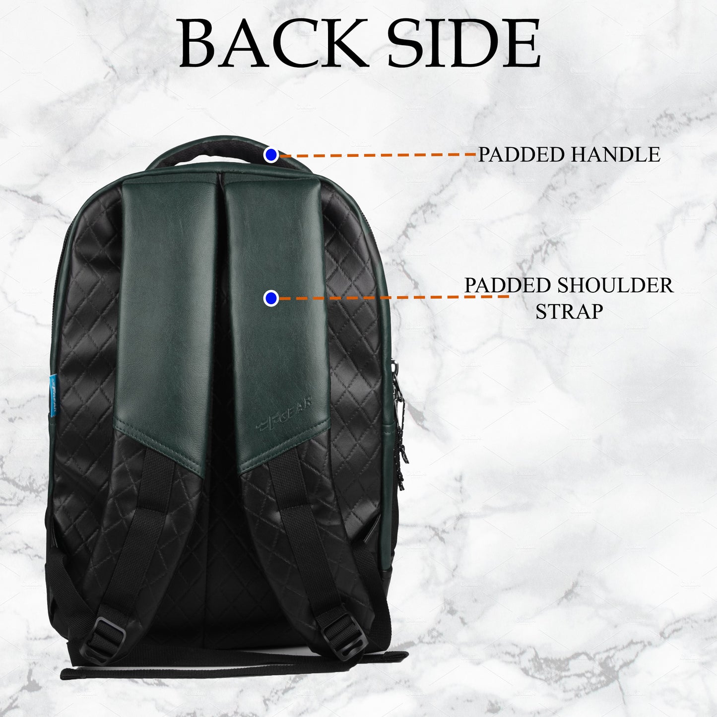 Luxur 25L Olive Green Laptop Backpack