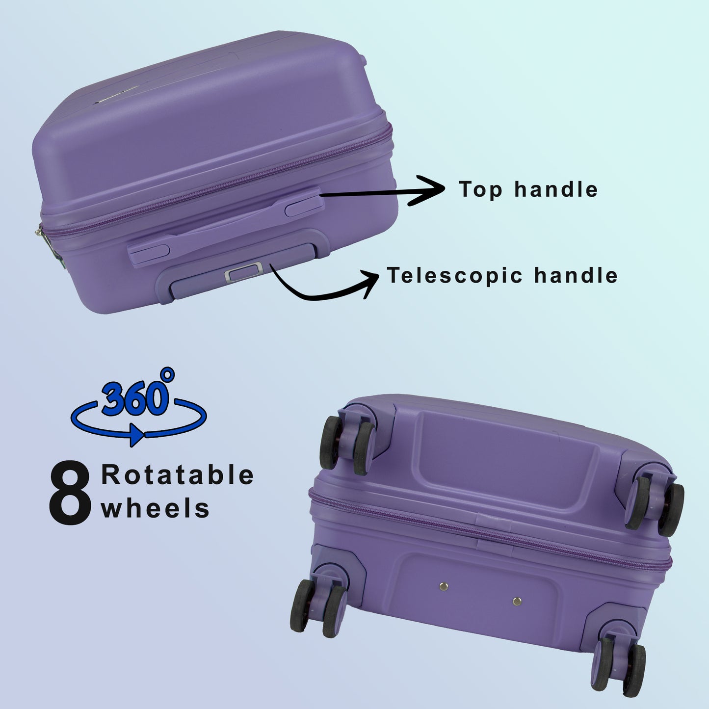 Aegis 22" Future Dusk Cabin Small Suitcase