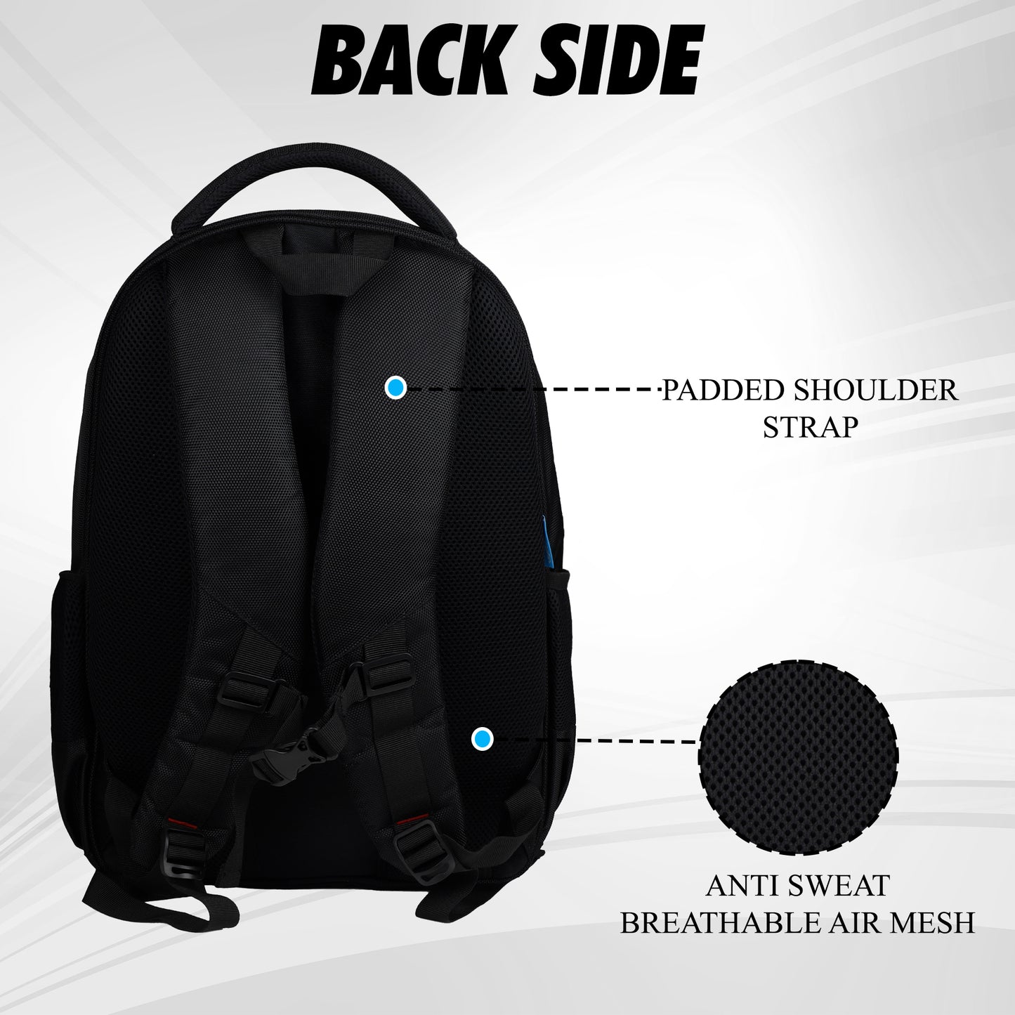 Royal 30L Black Laptop Backpack