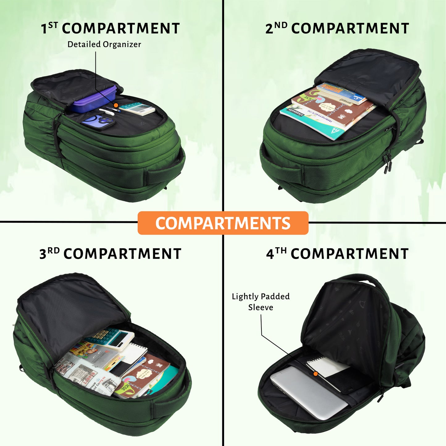 Noir 29L Spruce Green Backpack
