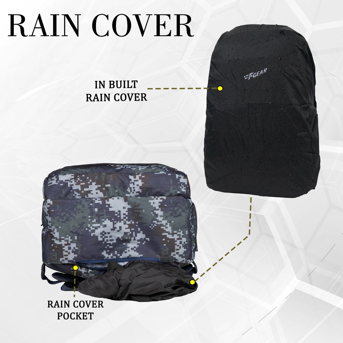 Military Raider 30L Marpat Navy Digital Camo Backpack with Rain Cover