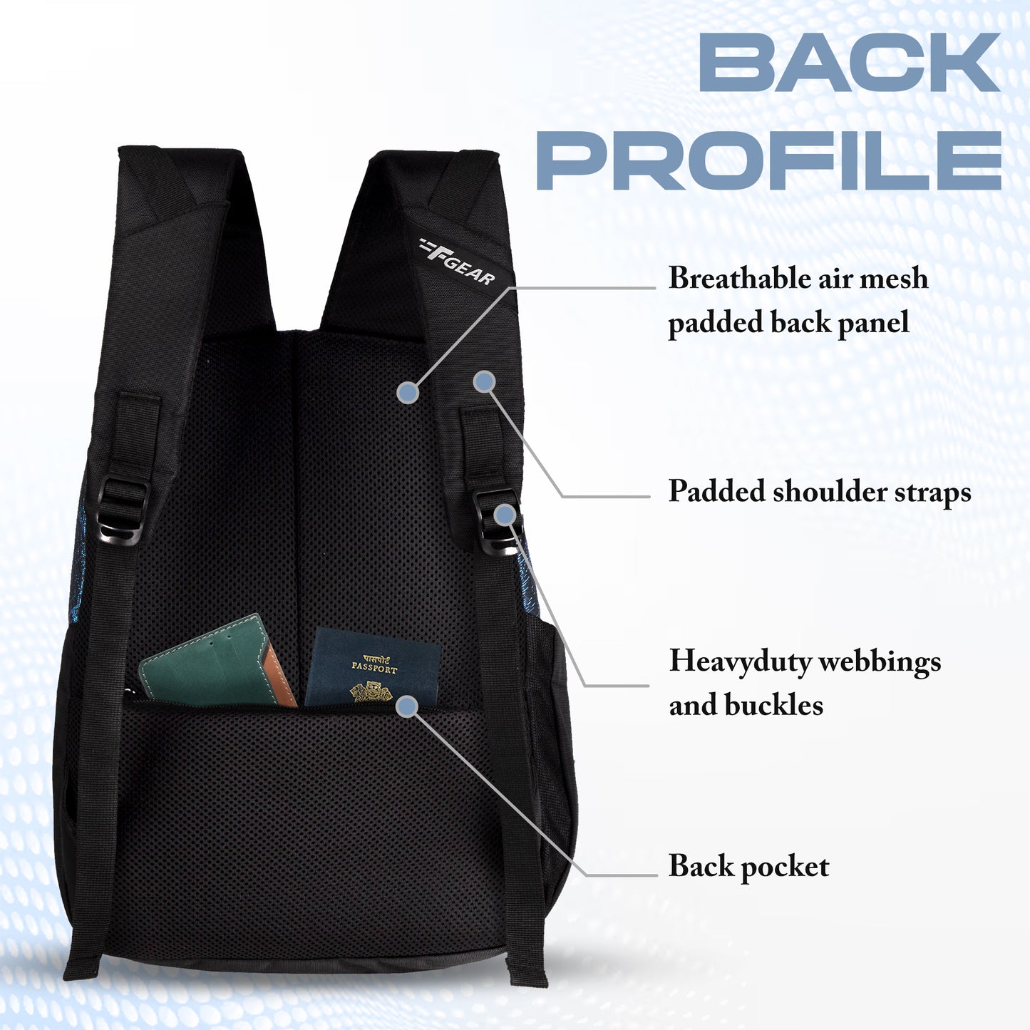 Noxe 10L Blue Backpack