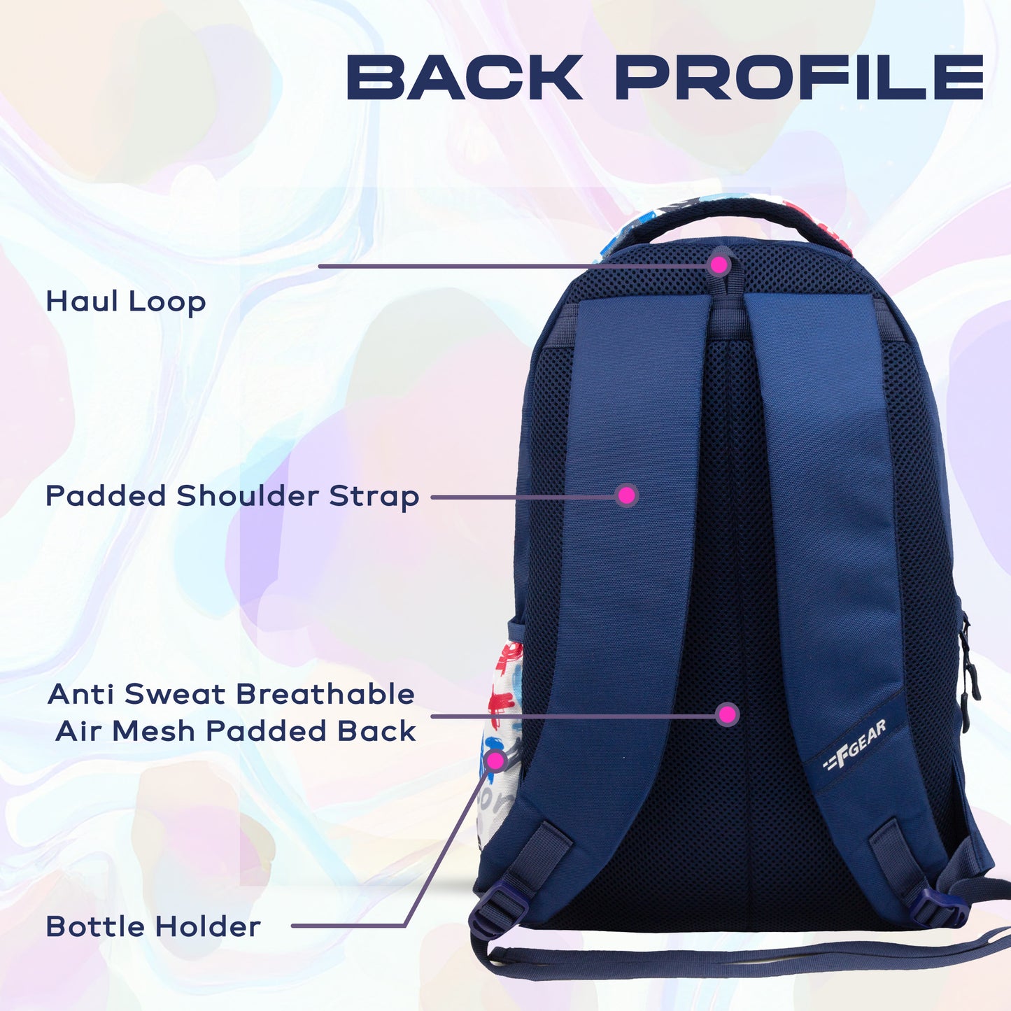 Haven 22L Blue Sport Backpack