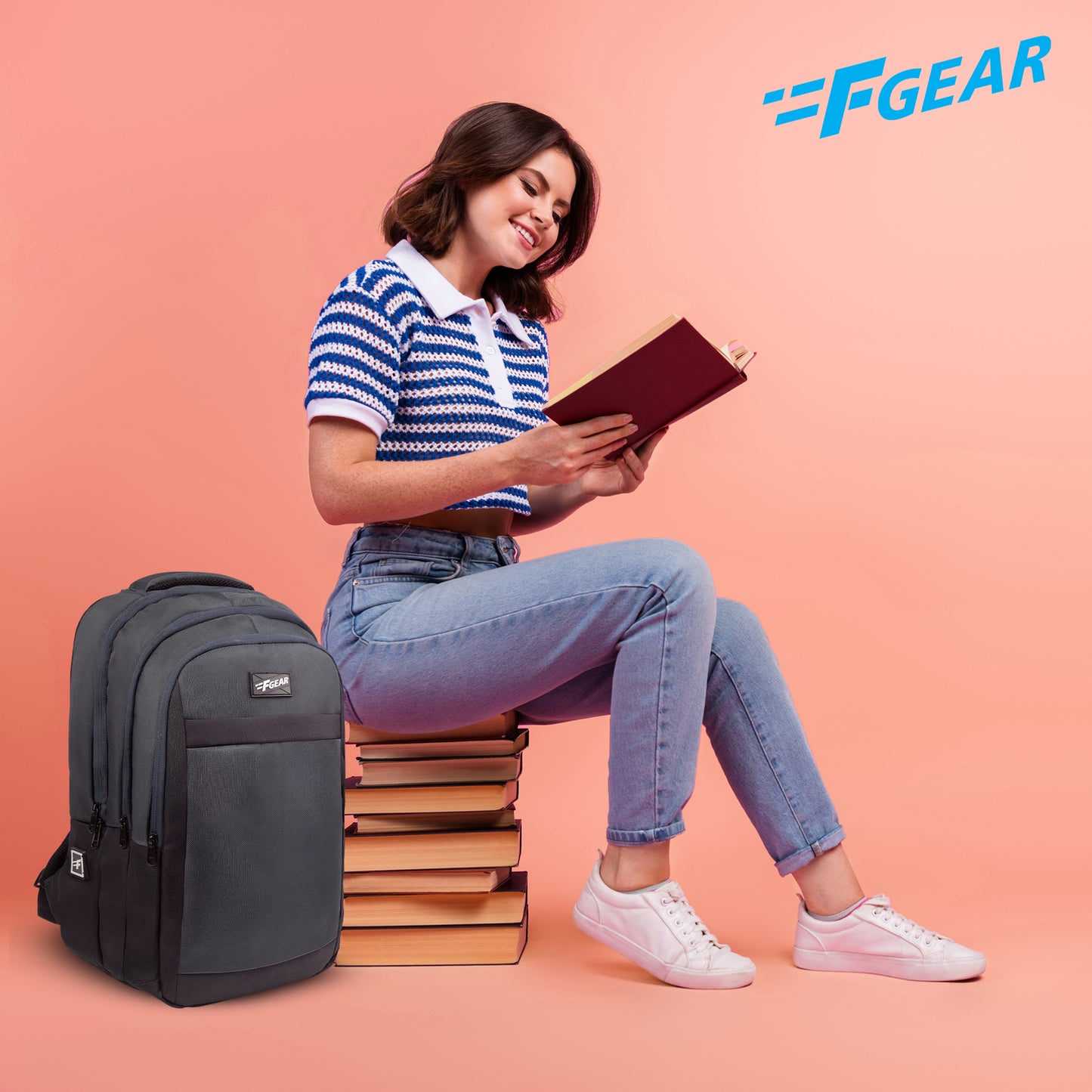 Itachi 31L Grey Backpack