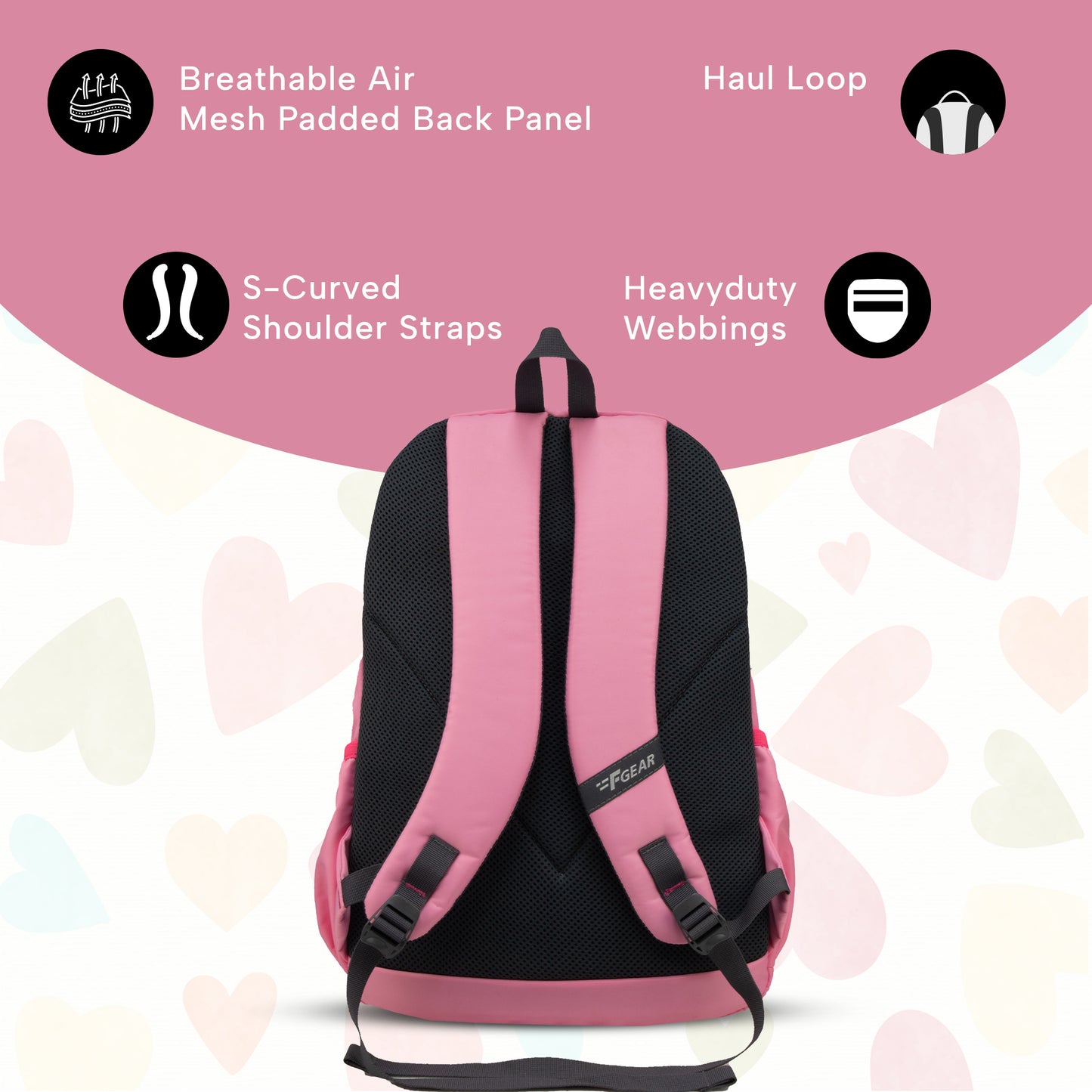 Little Magic 22L Rose Pink Backpack