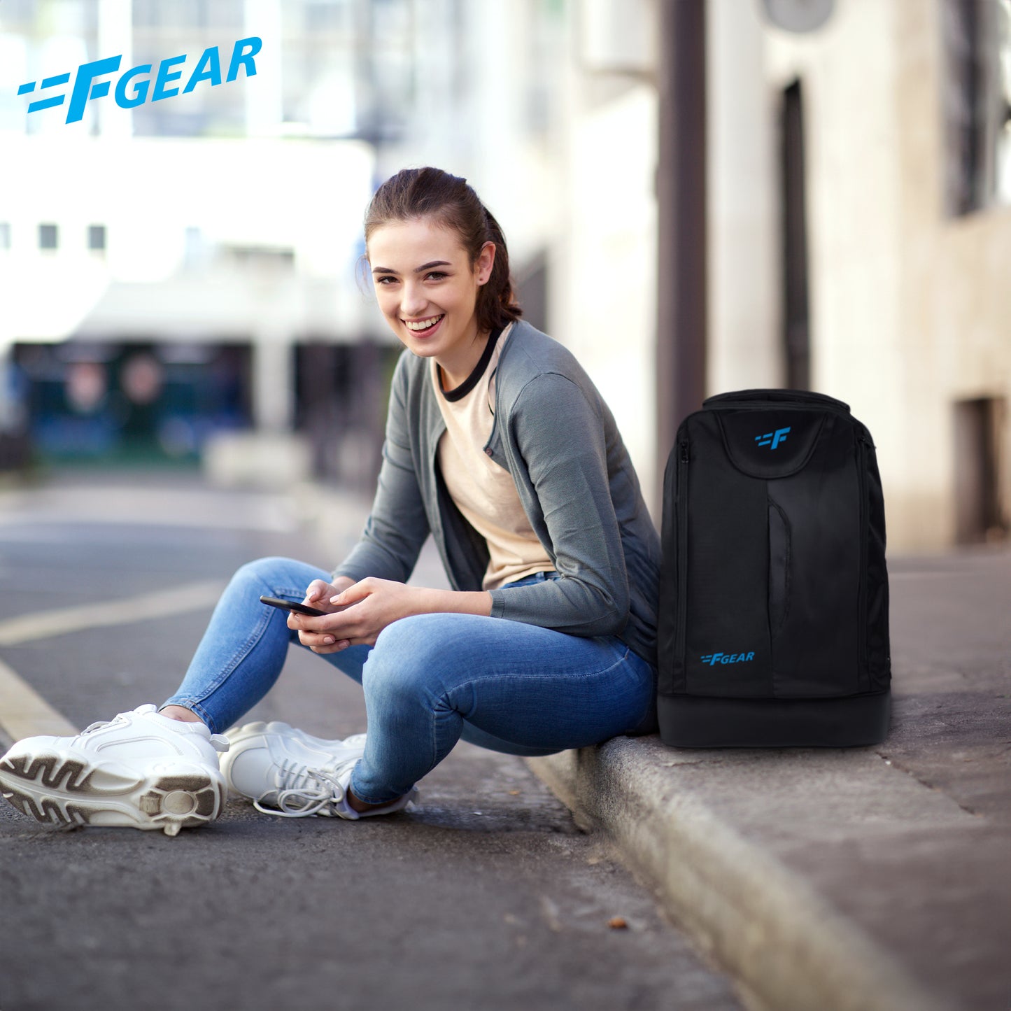 Booster V2 43L Black Laptop Backpack