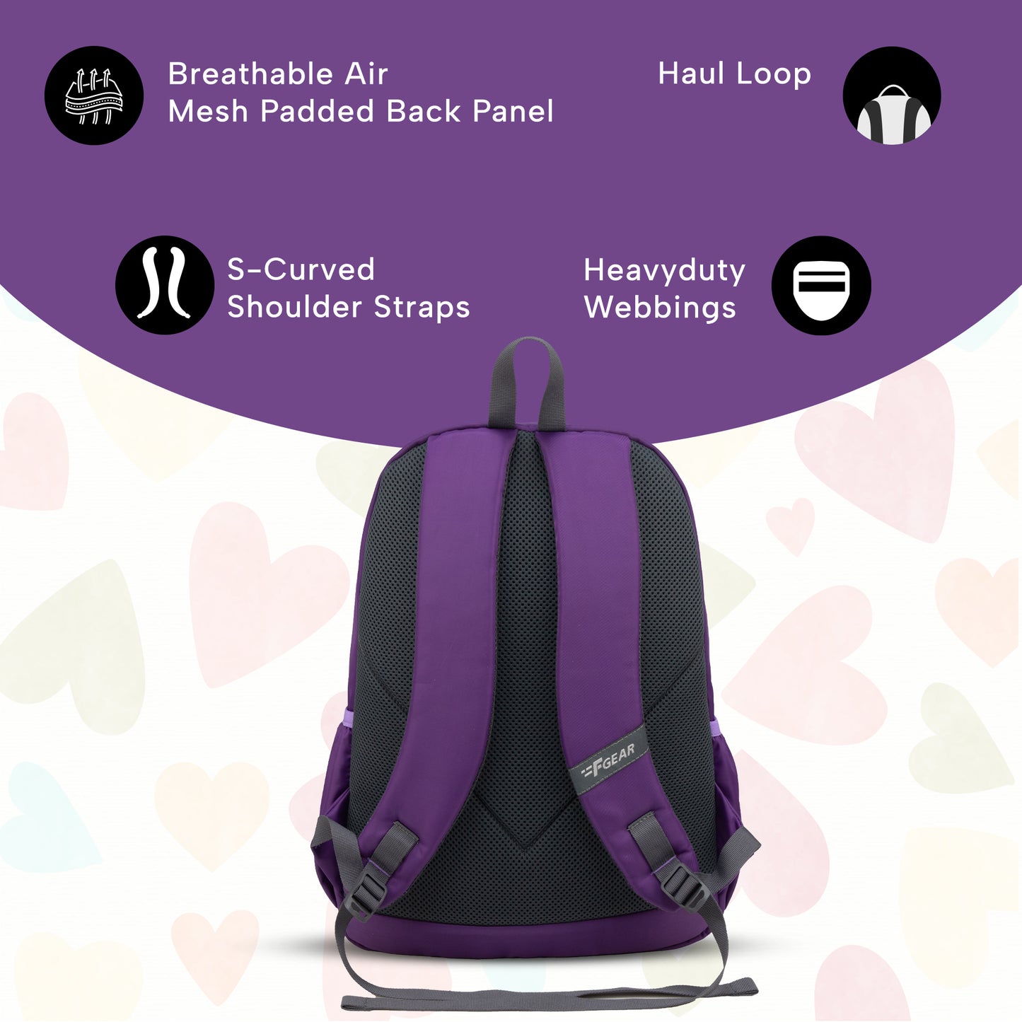 Little Magic 22L Dark Purple Backpack