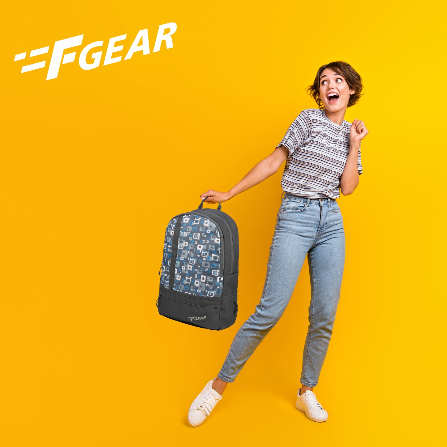 Burner 19L Oxford Grey Square Backpack